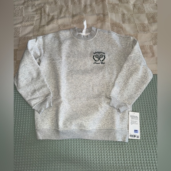 NWT Lululemon Heavy Weight Fleece Pullover *Tennis Club 
Size Small - Picture 1 of 6